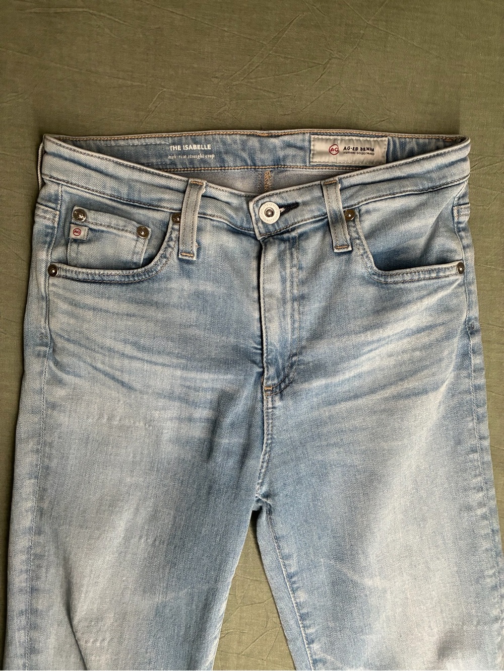 AG Adriano Goldschmied Luxury Stretch Women’s Skinny Jeans Light Wash 26R